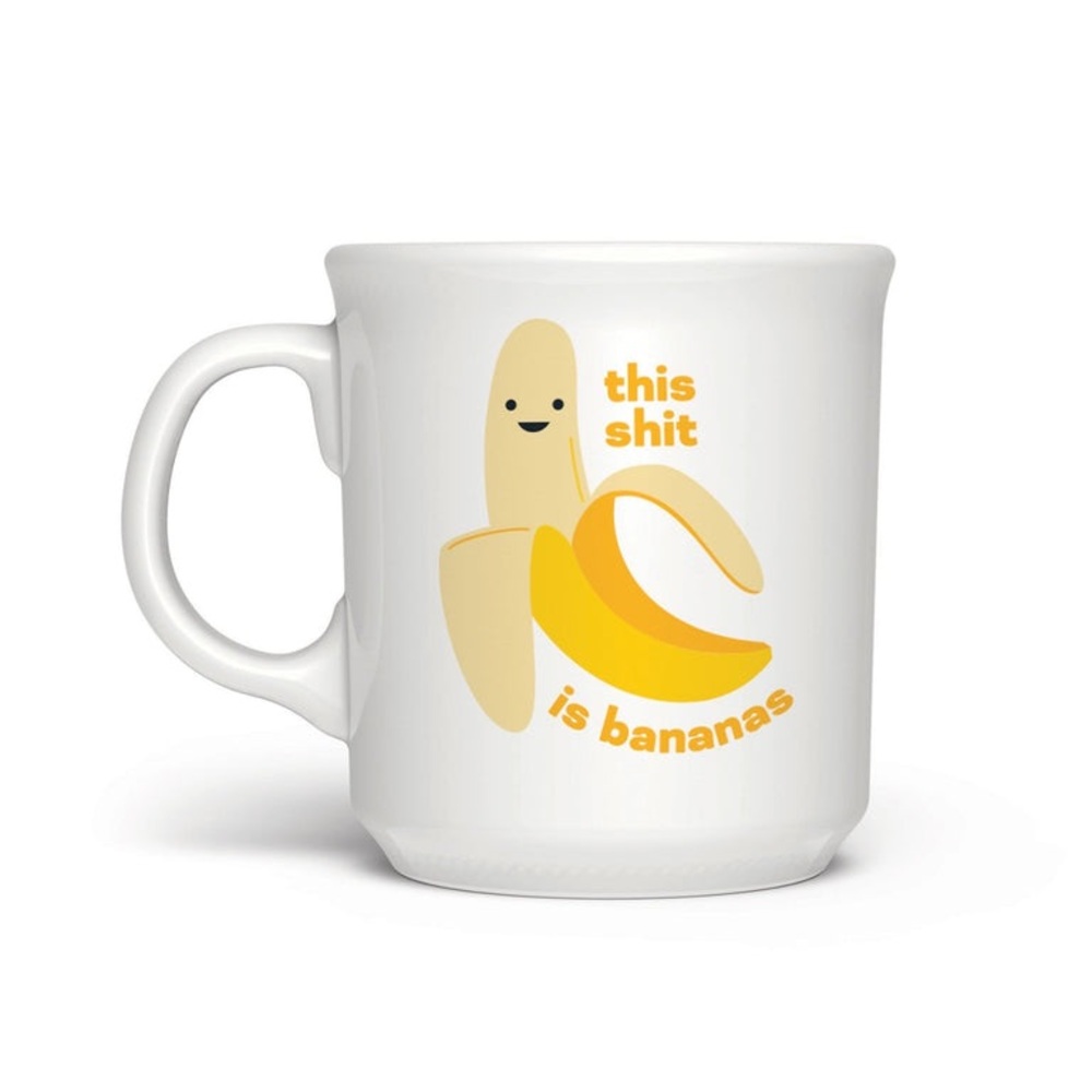 GENUINE FRED Say Anything Mug: “This S*** is Bananas”